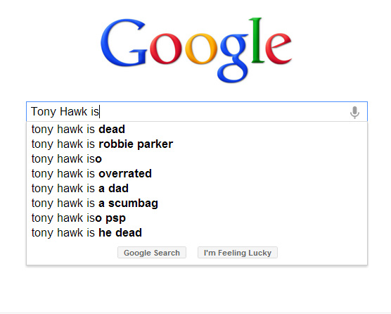 Tony Hawk is not overrated, dead, or a scumbag